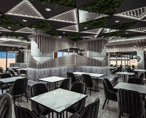 Restaurant design, Bar design