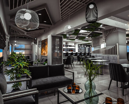 Restaurant design, Bar design