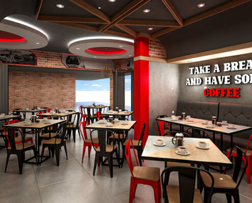 Restaurant design, Bar design