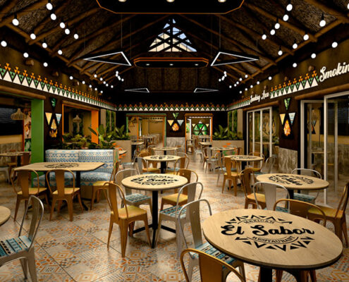 Restaurant design, Bar design