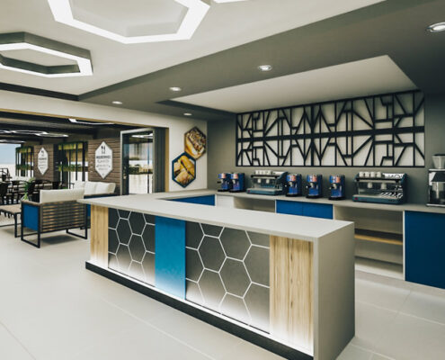 Restaurant design, Bar design