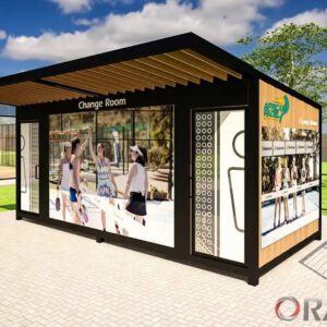 Housing Pod, Ofiice Pod, bathroom pod, classroom pod